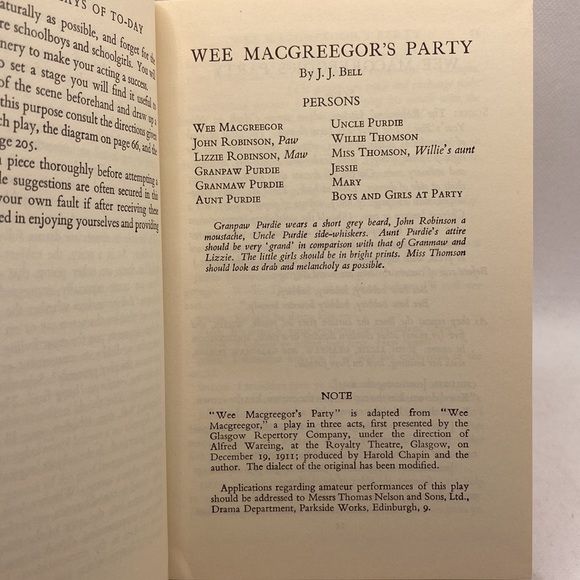 Junior One-Act Plays of Today by A.E.M. Bayliss Harrap’s Hardcover Vintage - Picture 8 of 11